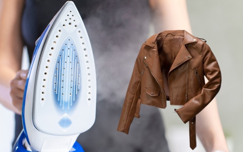 cách làm phẳng áo da bị nhăn