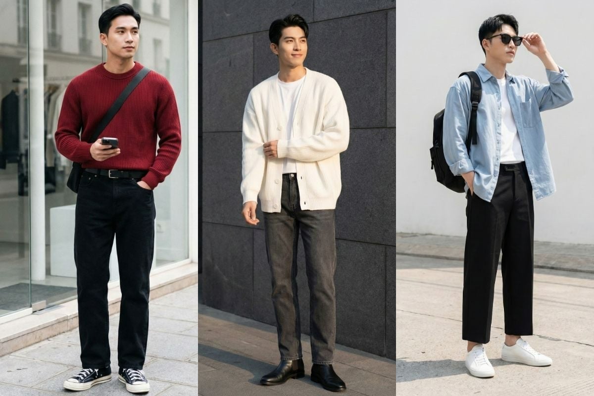 C&aacute;ch phối đồ chuẩn style boy phố