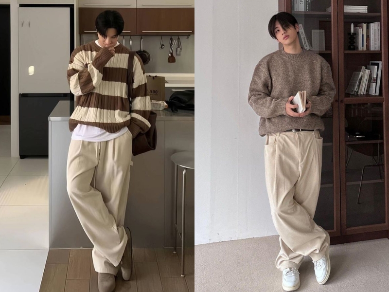 Cách phối đồ đi Đà Lạt cho nam