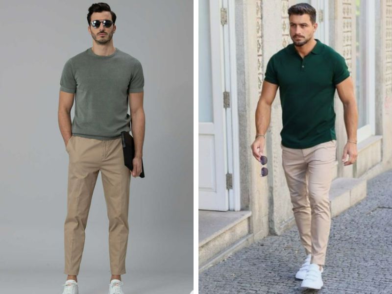 cách phối đồ với màu be