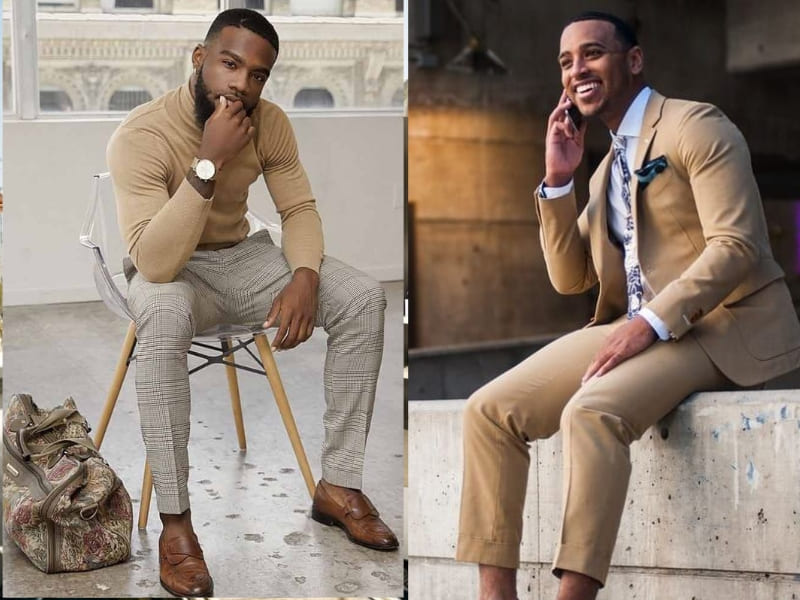 Cách phối quần áo cho người da ngăm nam