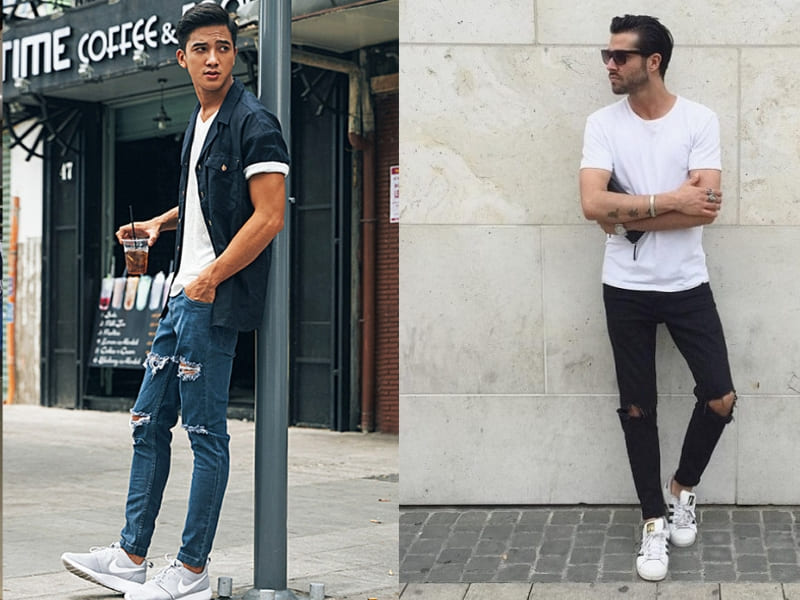 Cách phối quần áo cho người da ngăm nam