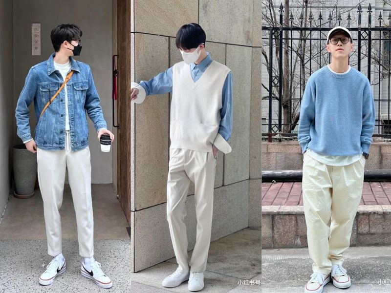 Màu trắng phối với màu gì đẹp