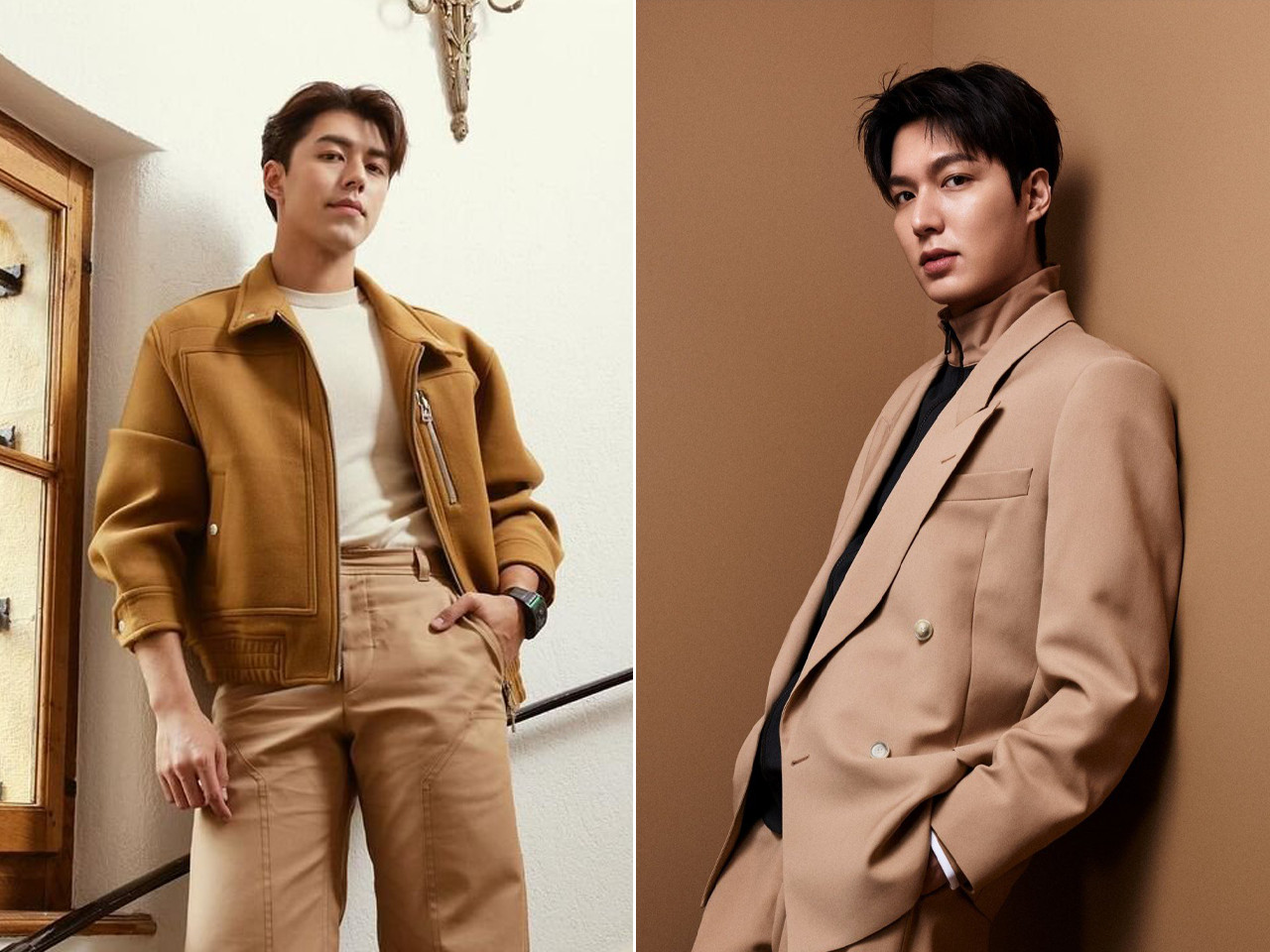 Phối áo khoác nâu nam với màu gì