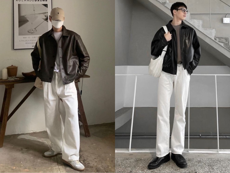 Phối đồ cho nam vai rộng