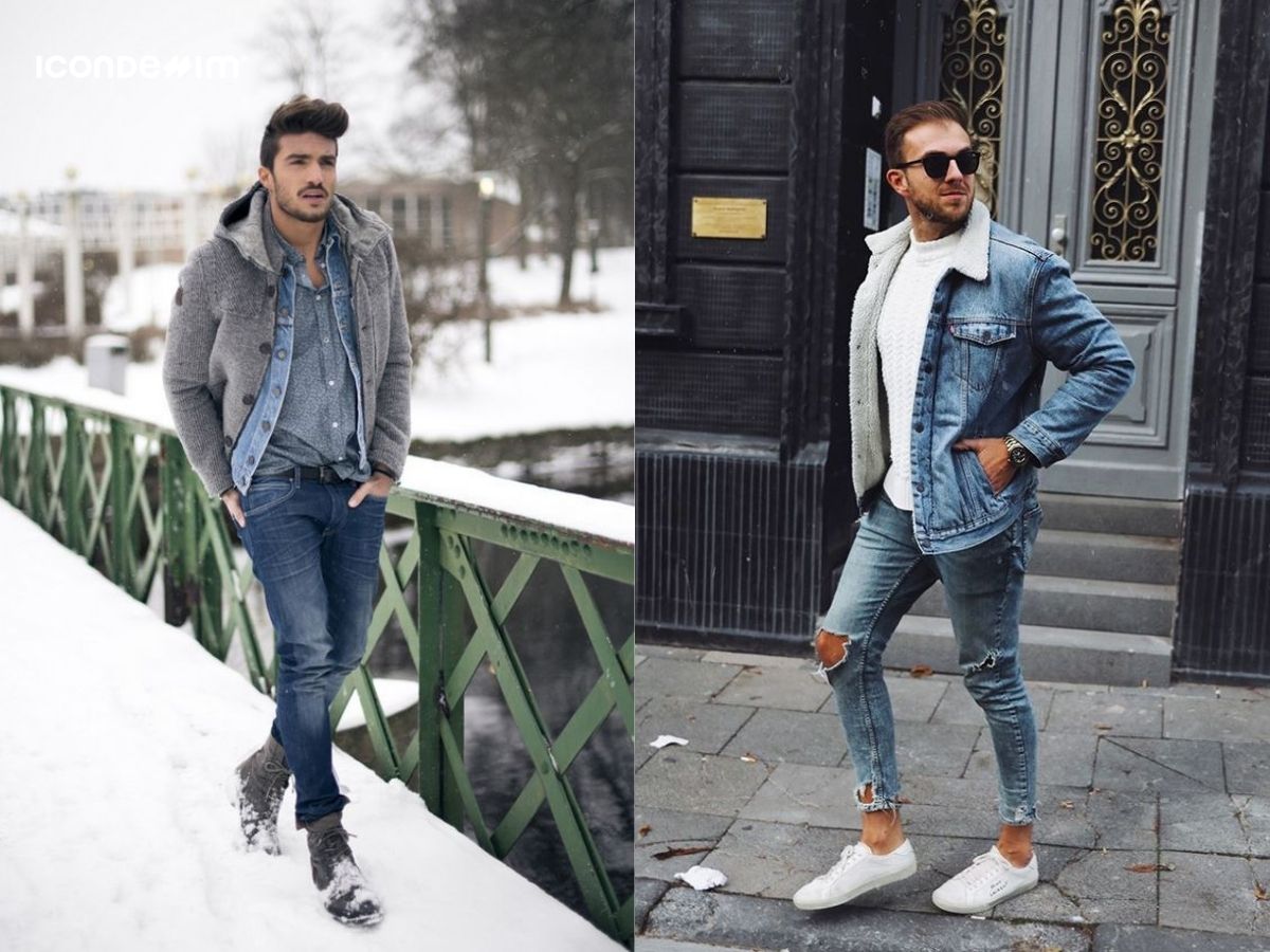 Phối đồ đi uống cà phê cho nam vào mùa đông