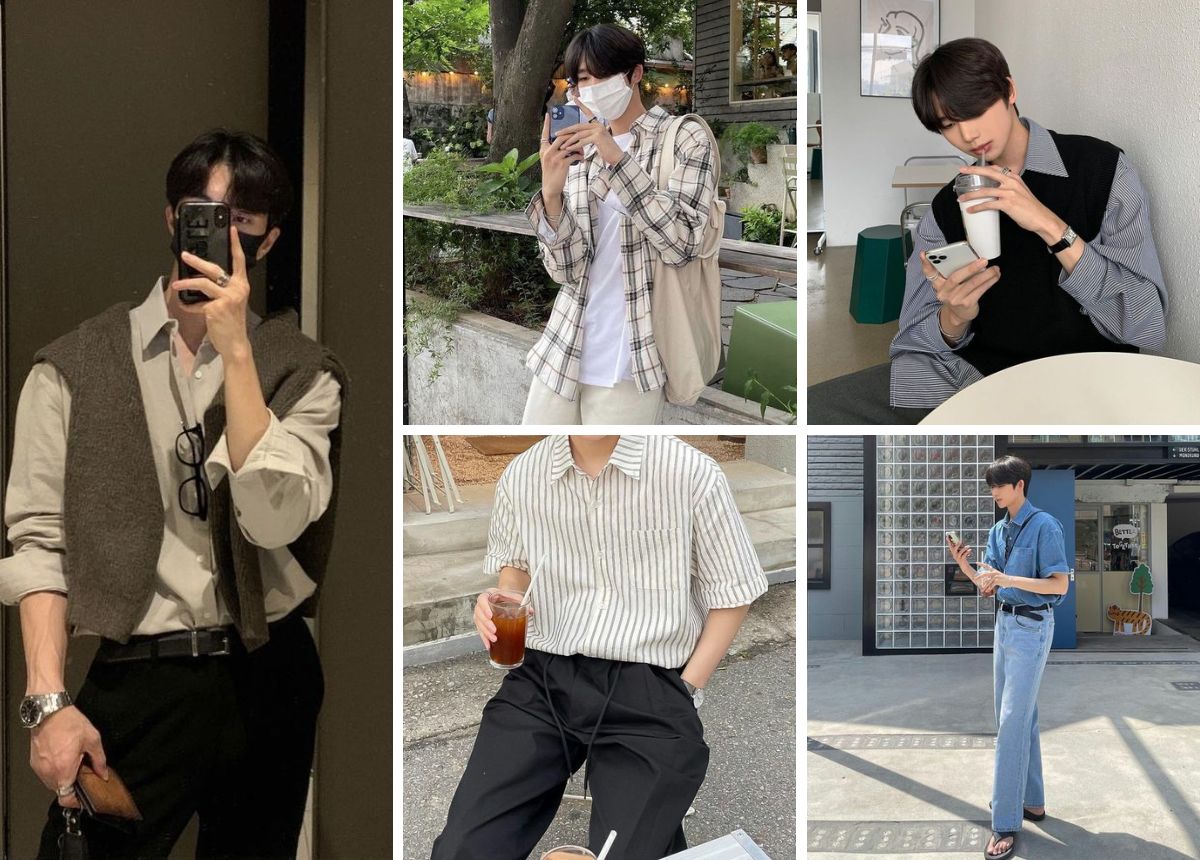 Phối đồ đi uống cà phê cho nam vào mùa đông