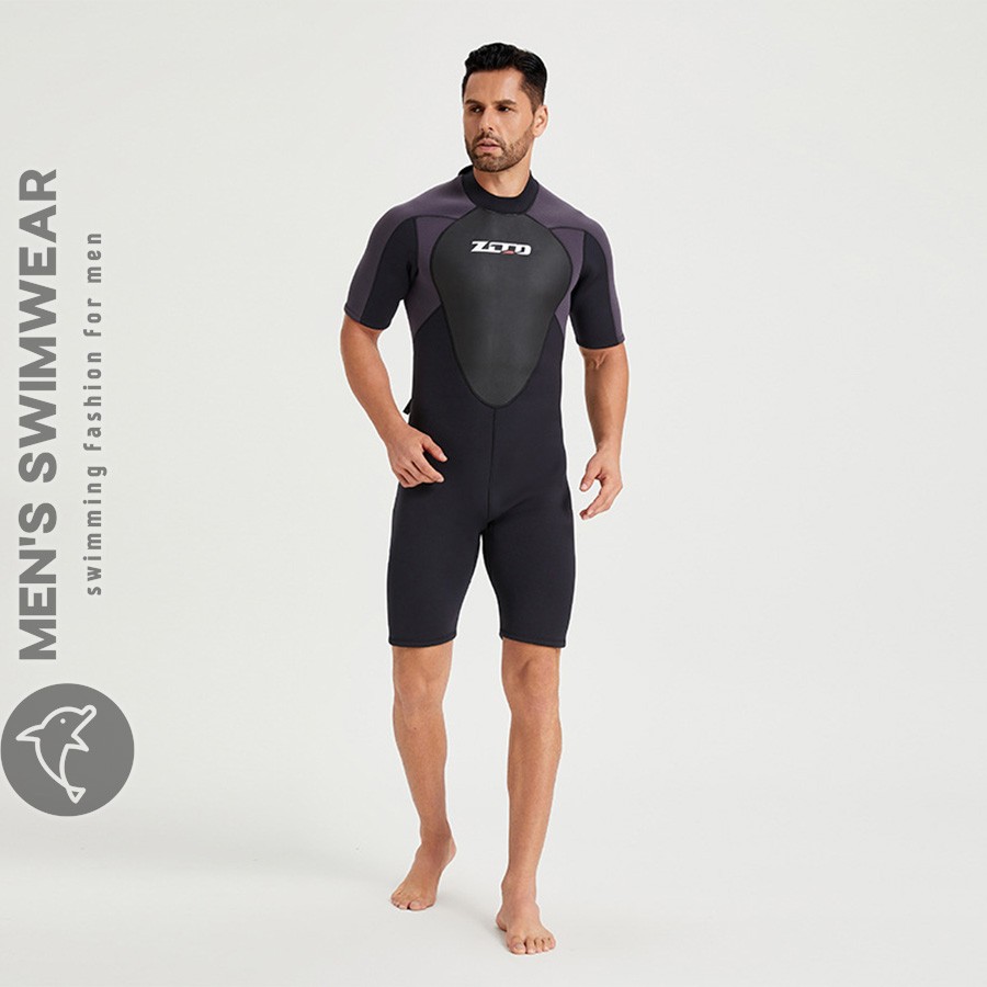 Bộ đồ bơi giữ nhiệt wetsuit 3mm - Ảnh 2