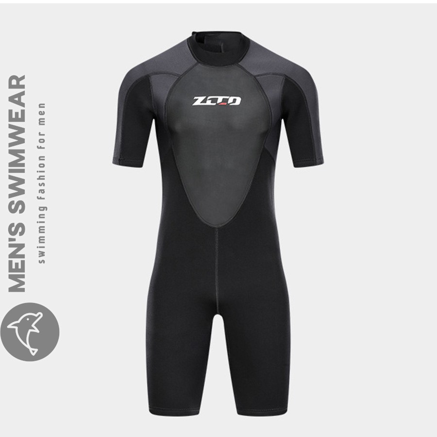 Bộ đồ bơi giữ nhiệt wetsuit 3mm - Ảnh 3