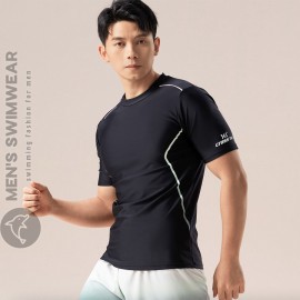 Áo bơi ngắn tay cao cấp hàng hiệu