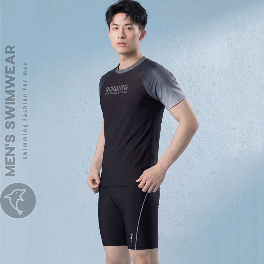 Bộ quần áo bơi nam chính hiệu - Ảnh 0