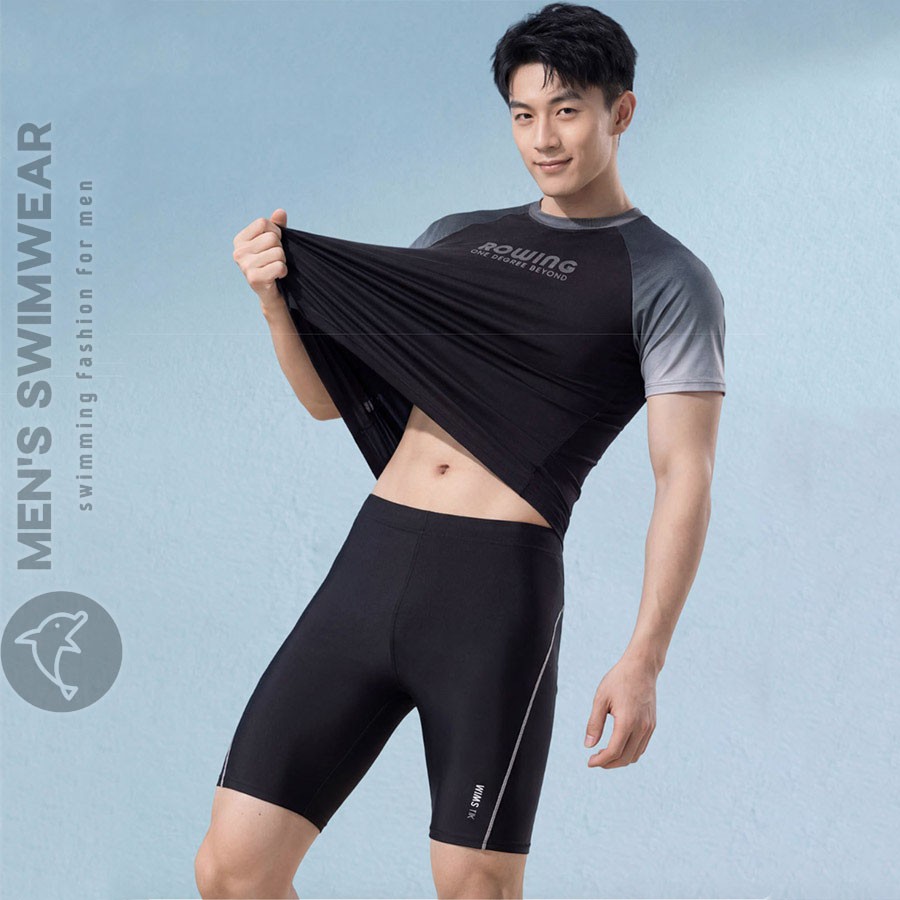 Bộ quần áo bơi nam chính hiệu - Ảnh 2