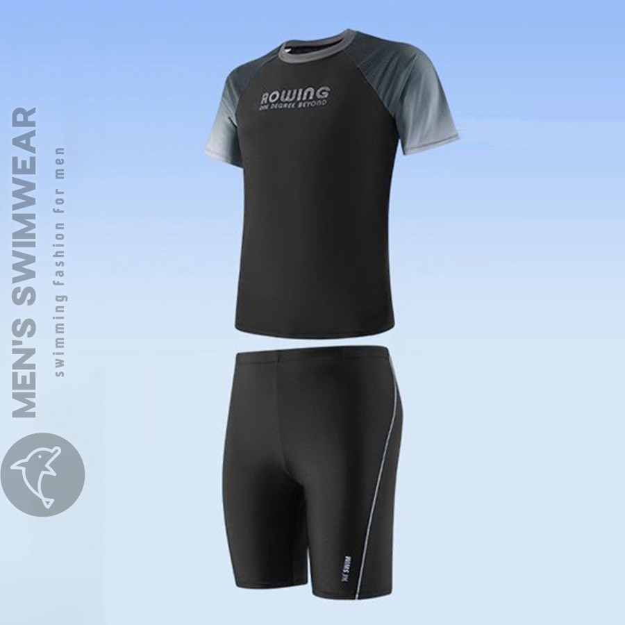 Bộ quần áo bơi nam chính hiệu - Ảnh 3