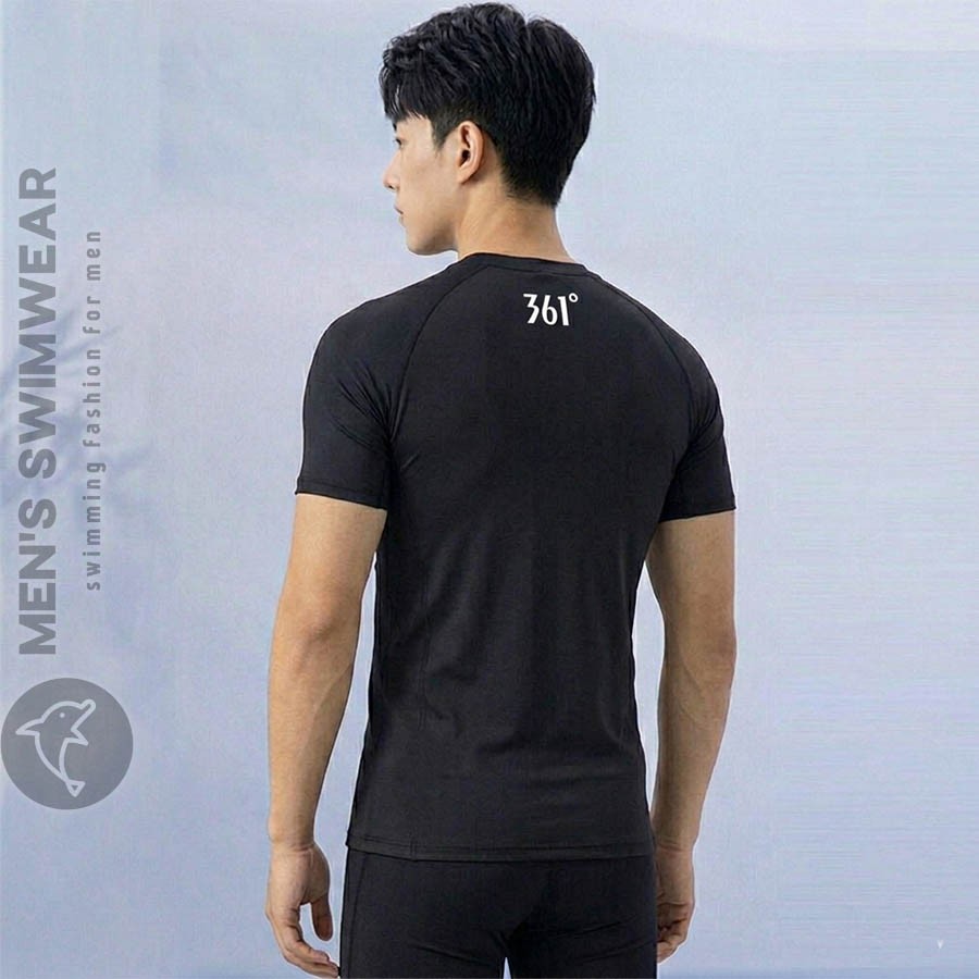Áo bơi nam ngắn tay cao cấp - Ảnh 1