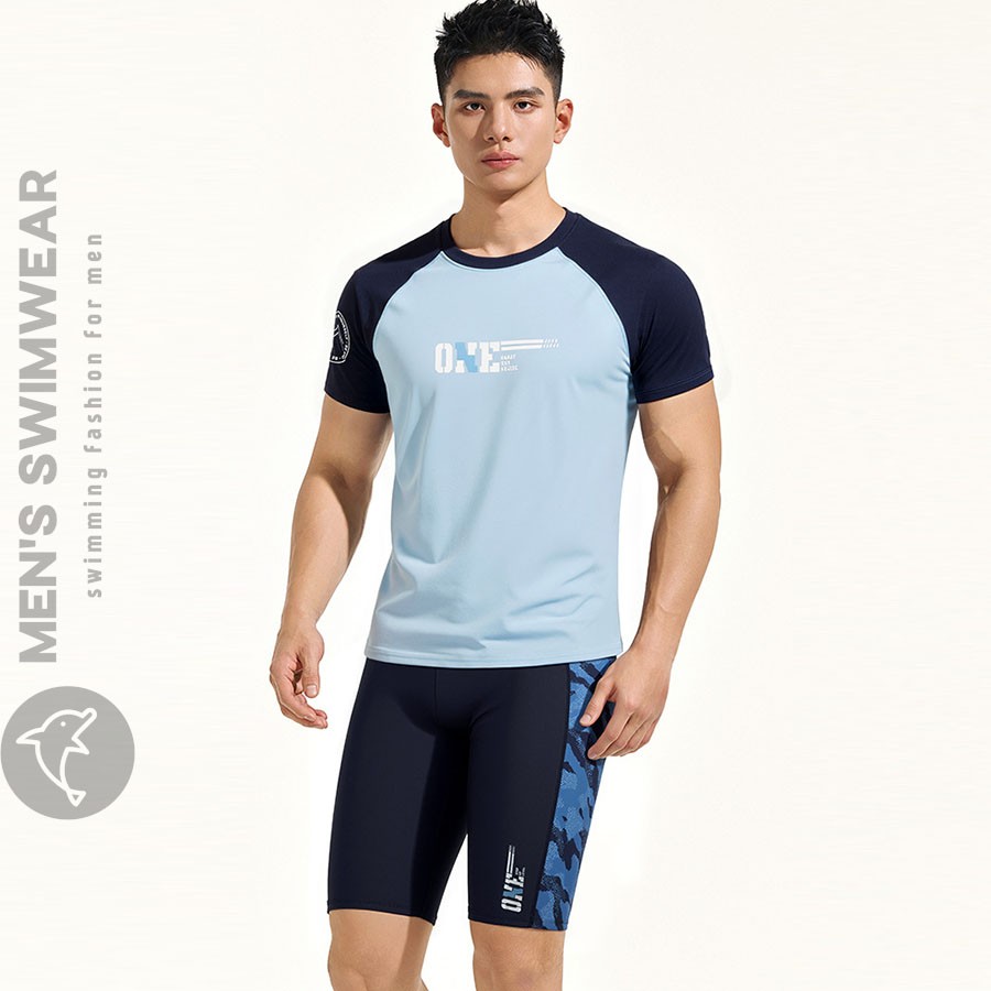 Set quần áo bơi nam thể thao - Ảnh 0