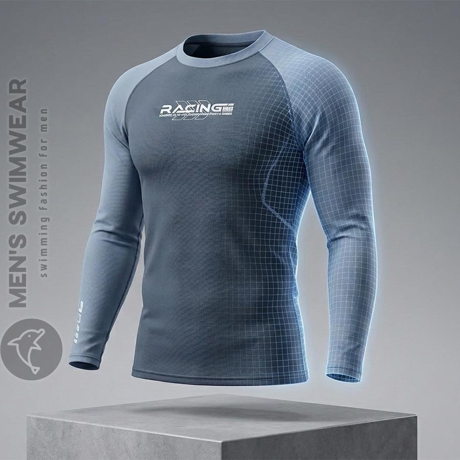 Bộ quần áo bơi hàng hiệu nam tính - Ảnh 2