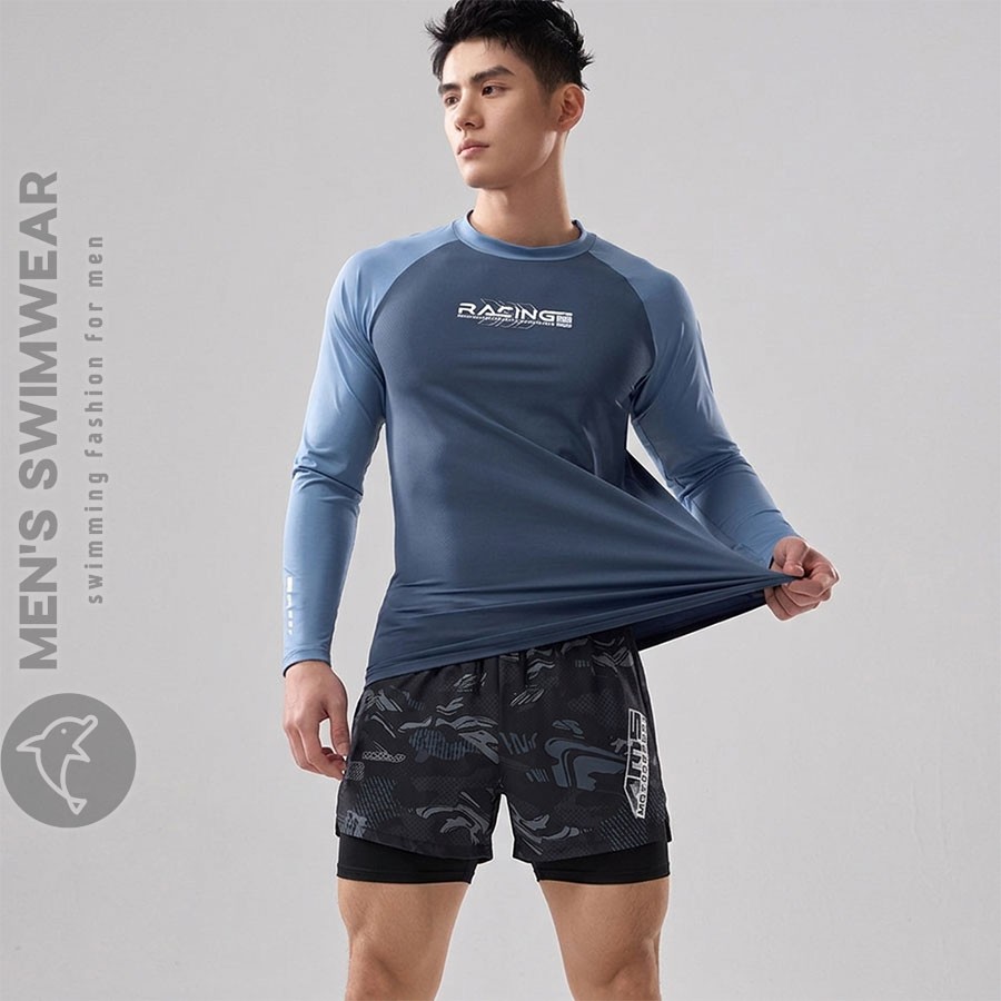 Bộ quần áo bơi hàng hiệu nam tính - Ảnh đại diện