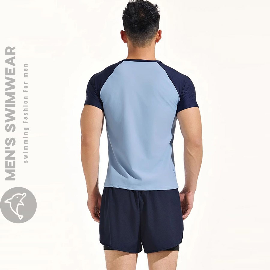 Set đồ bơi nam thể thao cao cấp - Ảnh 1