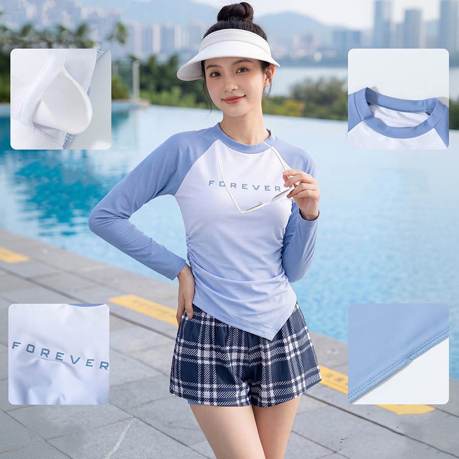 Set đồ bơi nữ 2 mảnh hàng hiệu - Ảnh 2