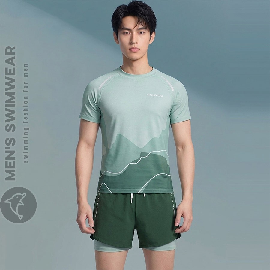 Set quần áo bơi nam cao cấp - Ảnh 0