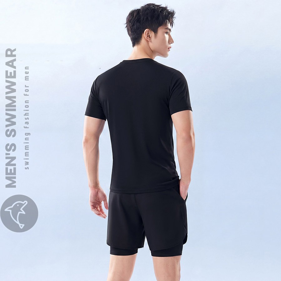 Bộ quần áo bơi nam tính hàng hiệu - Ảnh 0