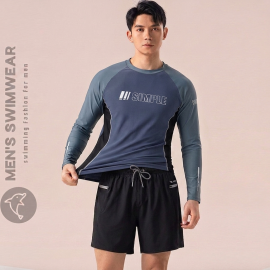 Bộ đồ bơi dài tay nam cao cấp