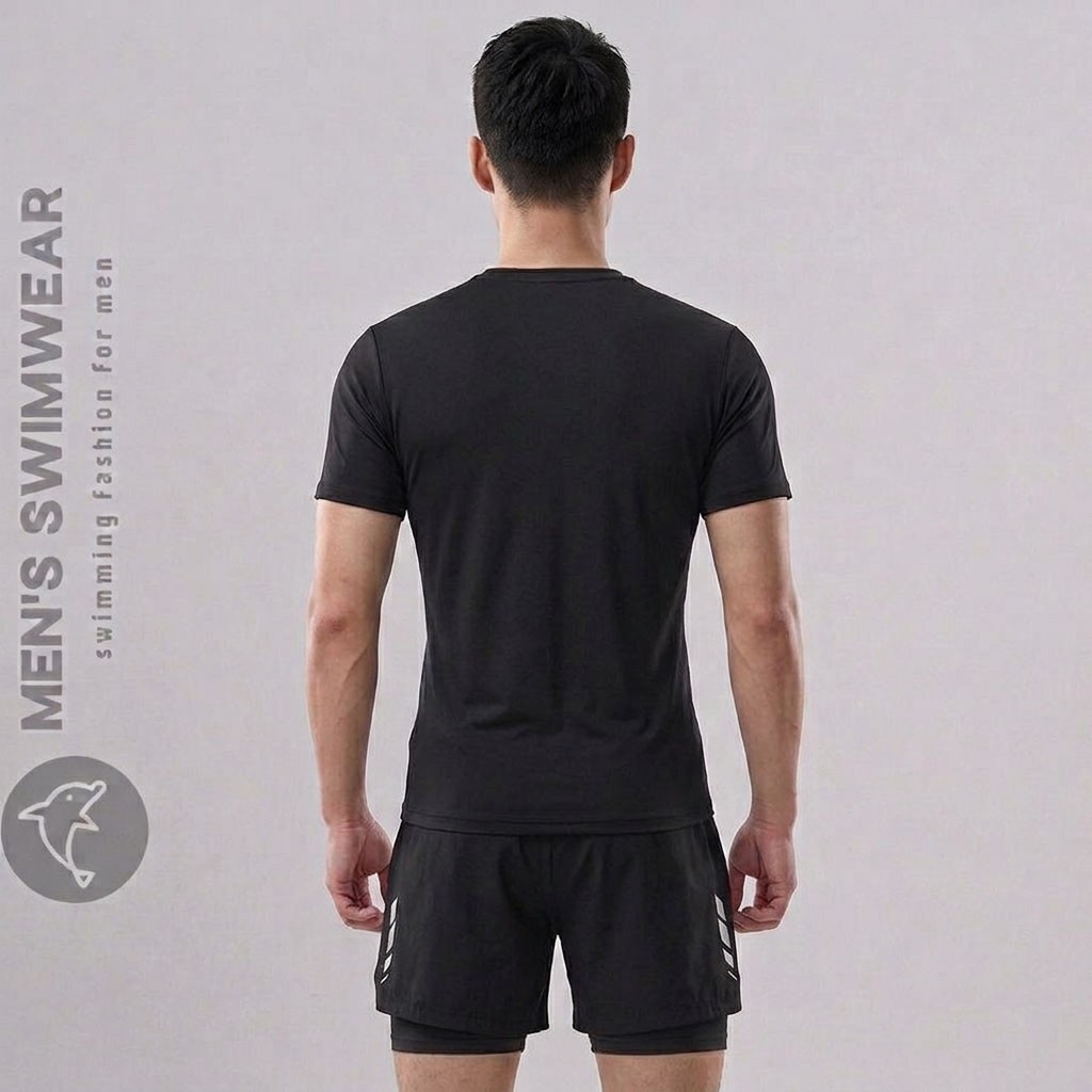 Set quần áo bơi nam cao cấp - Ảnh 1